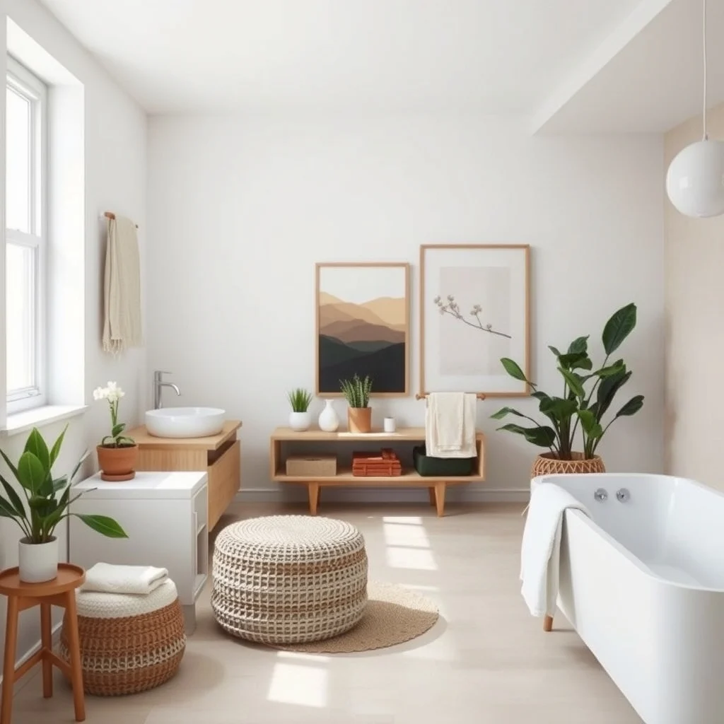 Minimalist bathroom