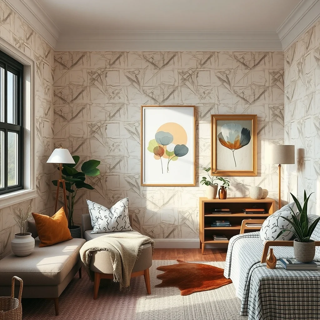 Removable Wallpaper Ideas for Small Bedrooms and Rental Homes interior: Final Thoughts - Removable wallpaper opens up a world of design possibilities for small bedrooms and rental homes where permanence isn’t an option. By selecting patterns and textures that suit the room’s scale, lighting, and existing furnishings, you