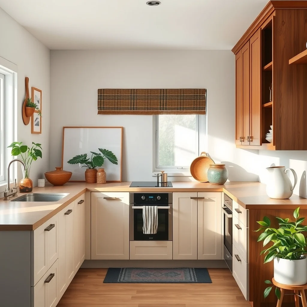 Rental Kitchen Makeover Ideas That Transform Cabinets and Countertops interior: 6. Replace hardware with magnetic pulls - Swapping out cabinet knobs and drawer pulls is one of the quickest ways to alter a kitchen’s character. Magnetic hardware, which adheres to the metal inserts already present in most cabinets, eliminates the need for