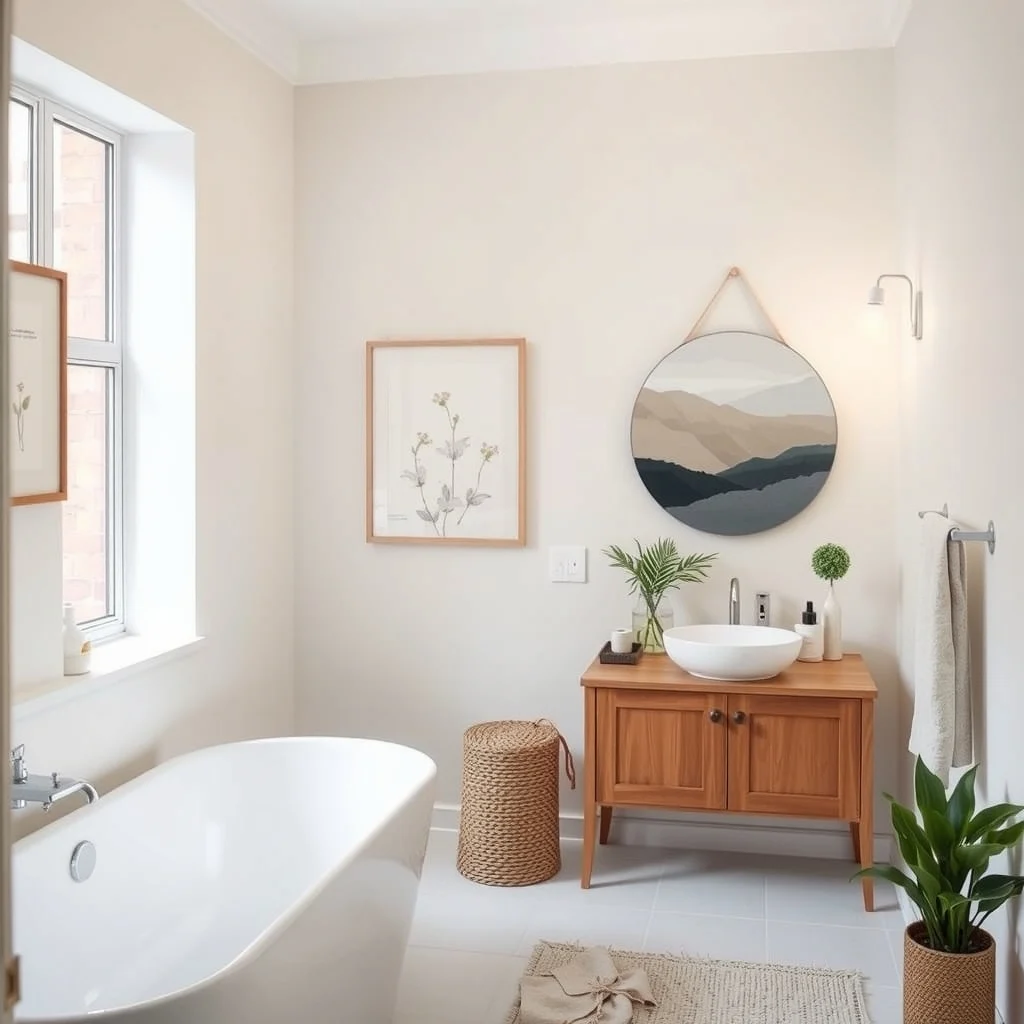 Renter-Friendly Bathroom Makeover Ideas With No Permanent Changes interior: 6. Plug‑In Lighting and Adhesive LED Strips - Lighting shapes mood, and a rental bathroom can benefit from plug‑in fixtures that require no wiring. A sleek wall sconces that plugs into an existing outlet adds ambient glow without altering the ceiling. Pair this