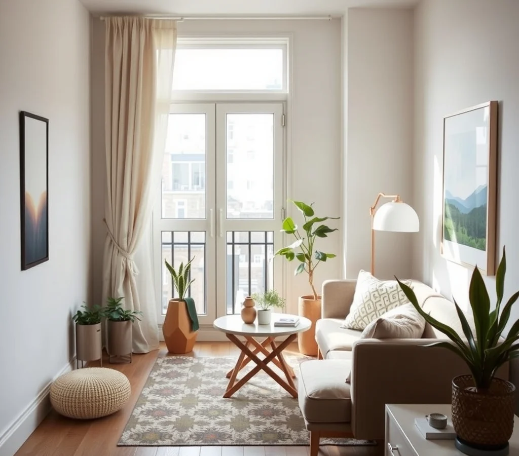 Small Balcony Decorating Ideas for Renters With No Privacy