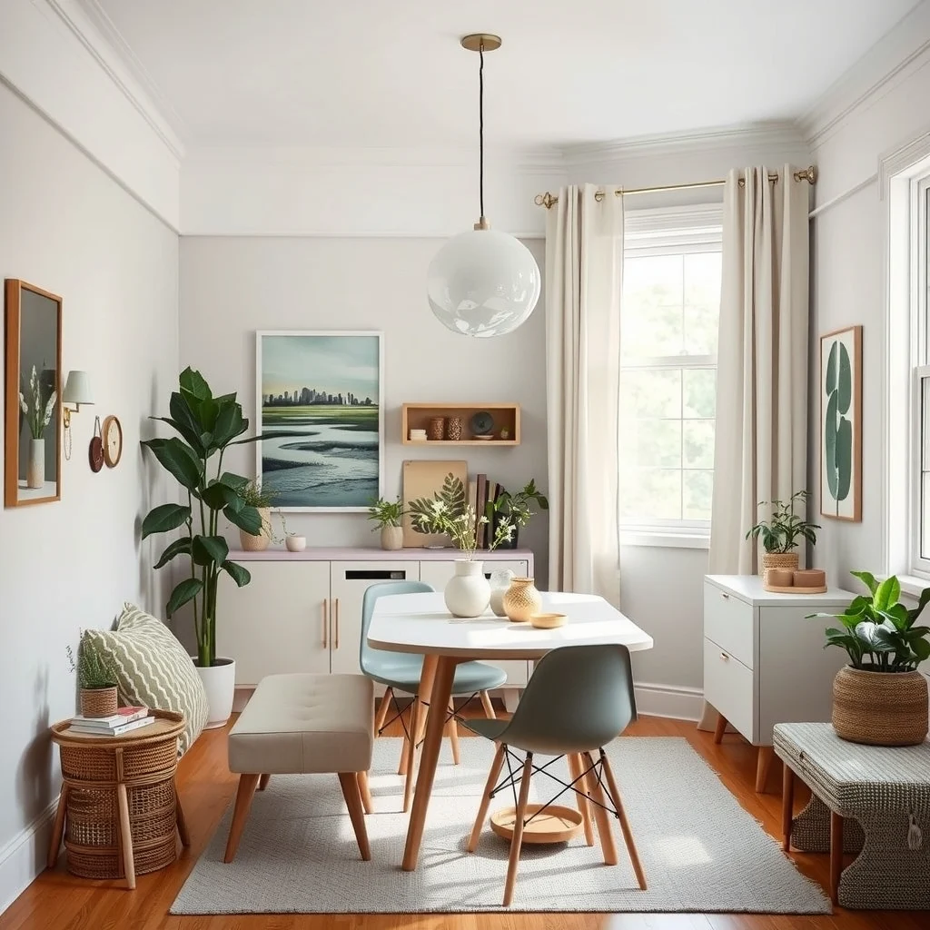 Small Dining Room Decorating Ideas That Make Meals Feel Special interior: Final Thoughts - Even the most modest dining room can become a place where meals feel intentional and enjoyable. By focusing on layered lighting, adaptable furniture, subtle texture, and thoughtful accents, you create a backdrop that encourages conversation